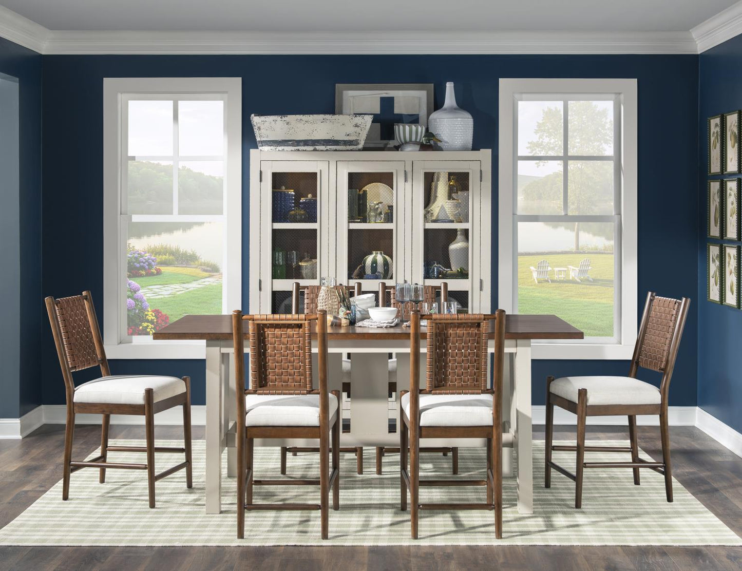 Lake House - Counter Height Trestle Table