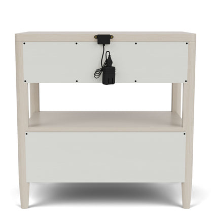 Laguna - 2 Drawer Nightstand - Beige