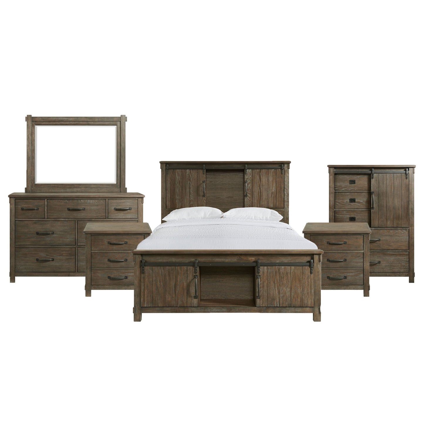 Scott - Platform Storage Bedroom Set