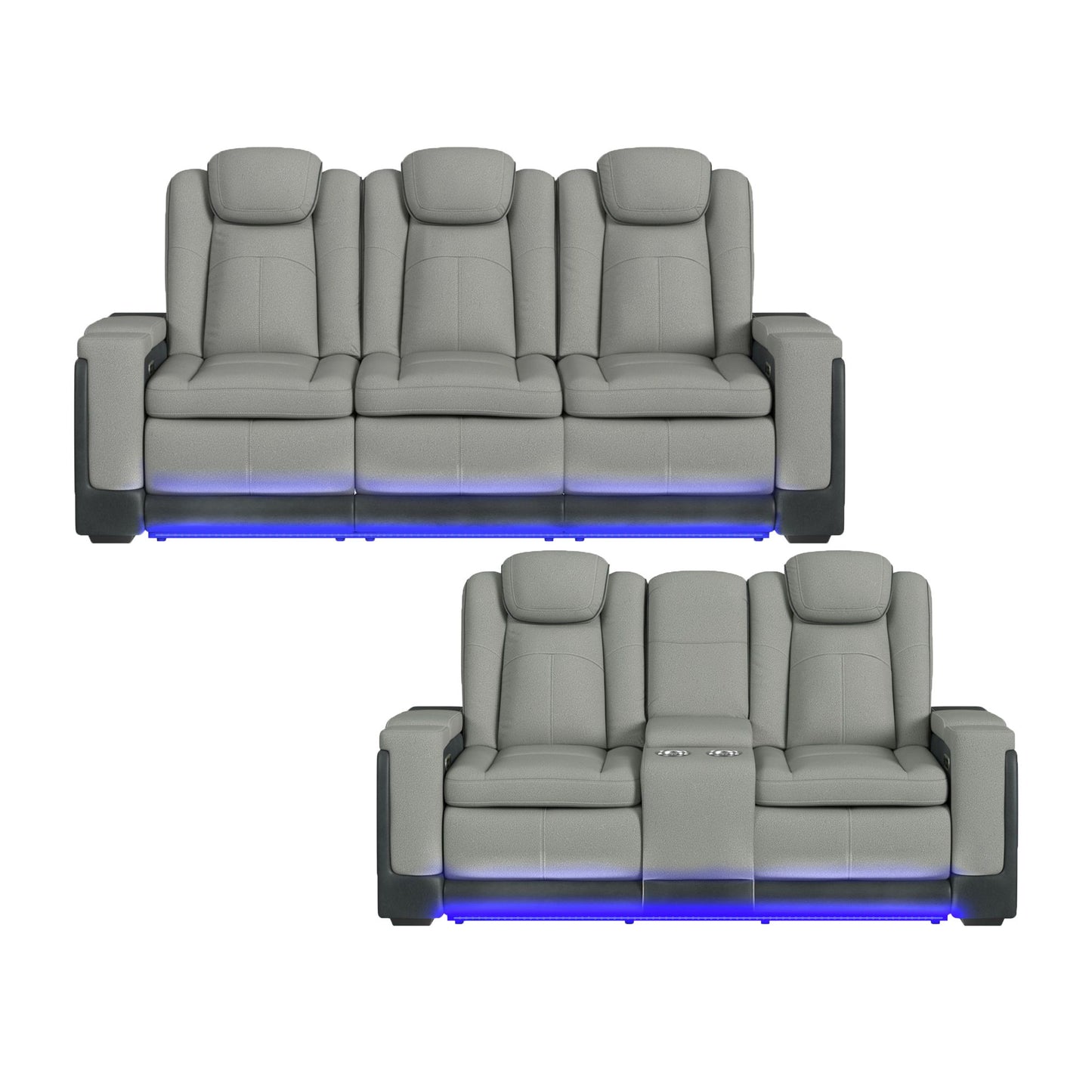 Lantana - Living Room Set - Charcoal