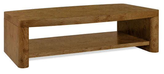 Melange - Romano Rectangle Cocktail Table - Dark Brown