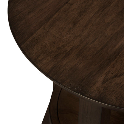 Ventura Blvd - Round End Table - Bronze Spice