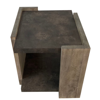 Trenton - End Table - Dark Brown