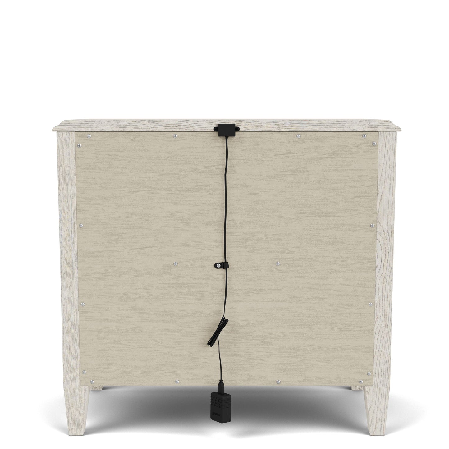 Carmella - Three Drawer Nightstand - Pebble Oak