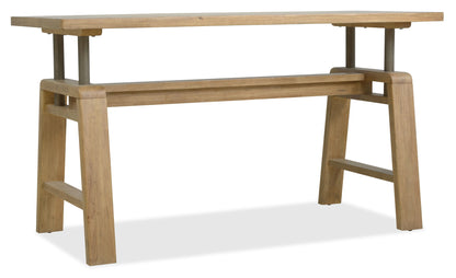 Home Office - Table Desk - Light Brown