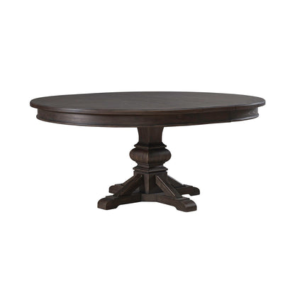 Paradise Valley - Pedestal Table - Saddle Brown