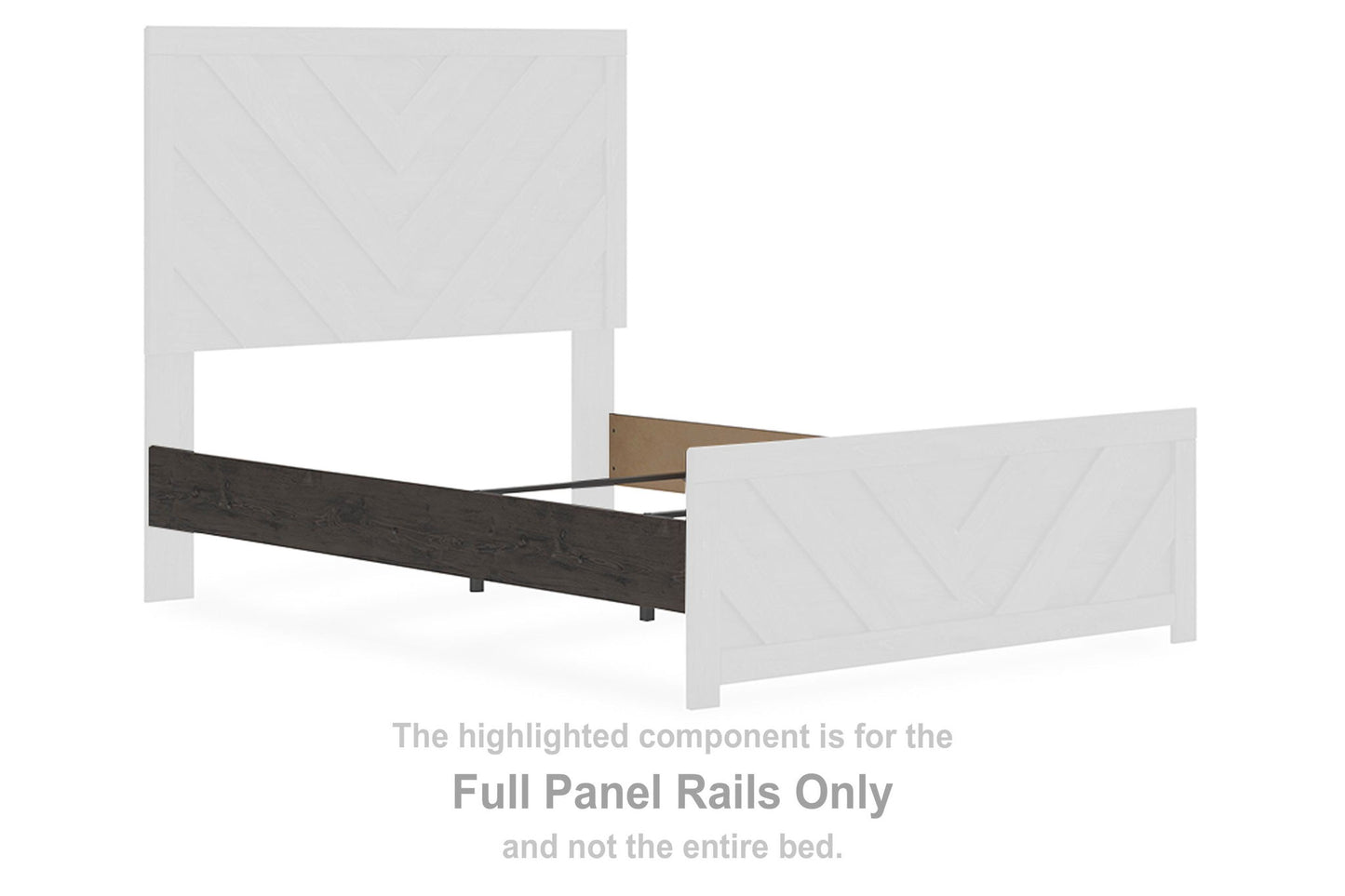 Prendonea - Full Panel Rails - Charcoal