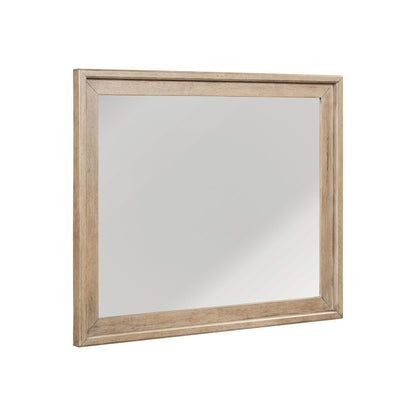 Proximity Place - Landscape Mirror - Barley Buff