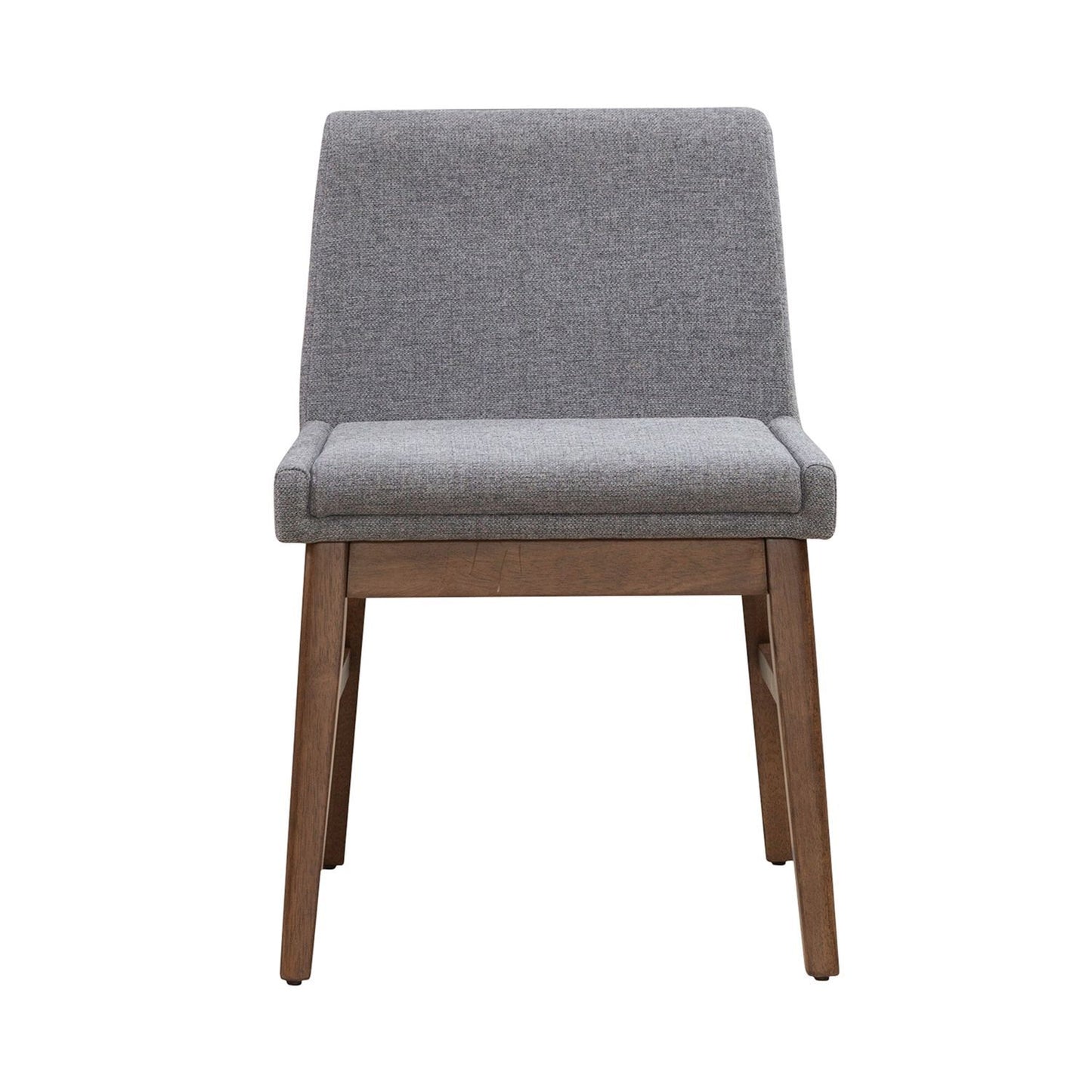 Space Savers - Upholstered Side Chair - Walnut