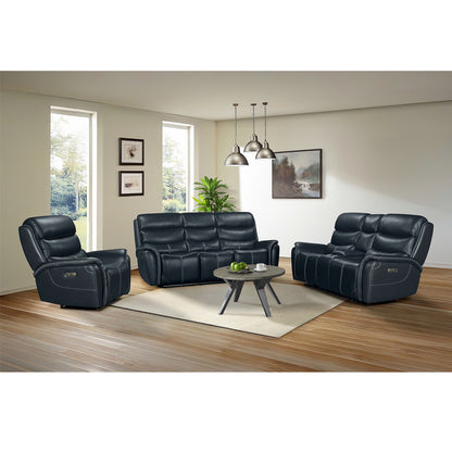 Aruba - Power Motion Loveseat With Power Headrest And Console
