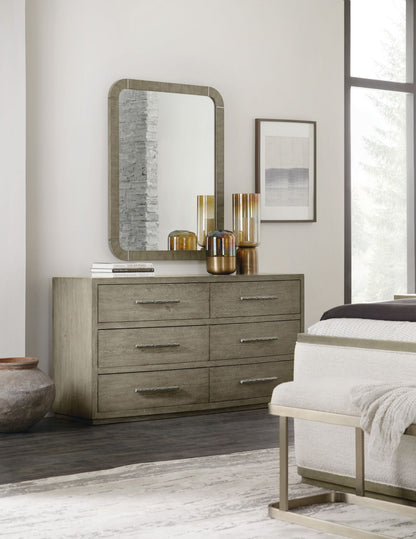 Linville Falls - Chimney Gap 6-Drawer Dresser - Gray
