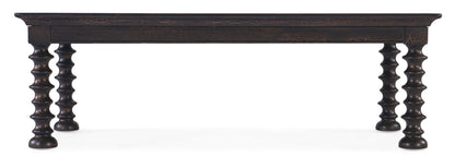 Big Sky - Turned Leg Cocktail Table - Black