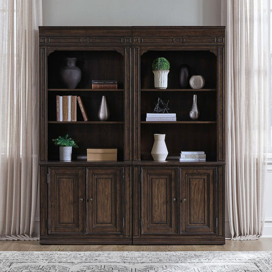 Provence Park - Bunching Bookcase (Set of 2) - Chateau Brown