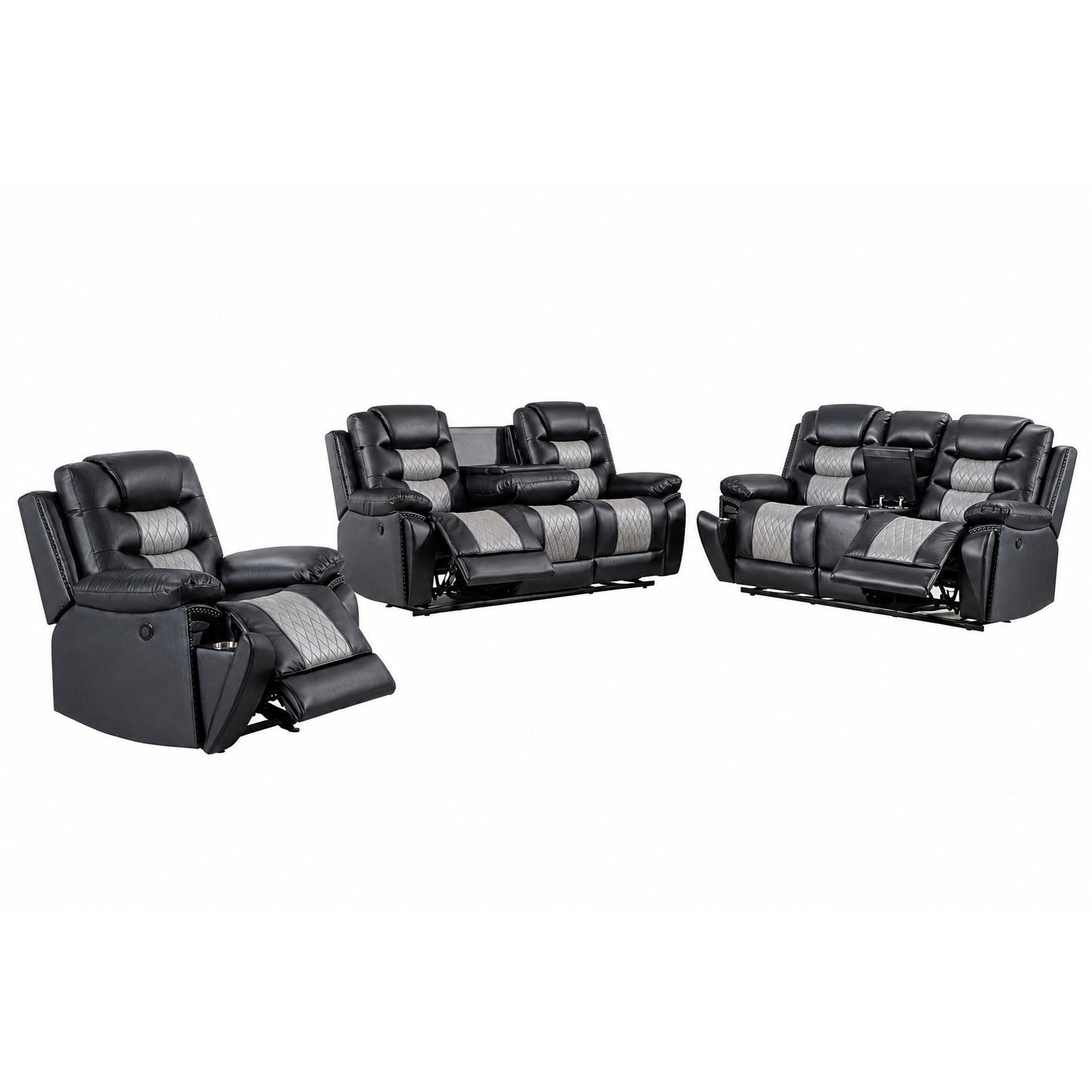 Nikko - Reclining Sofa Set