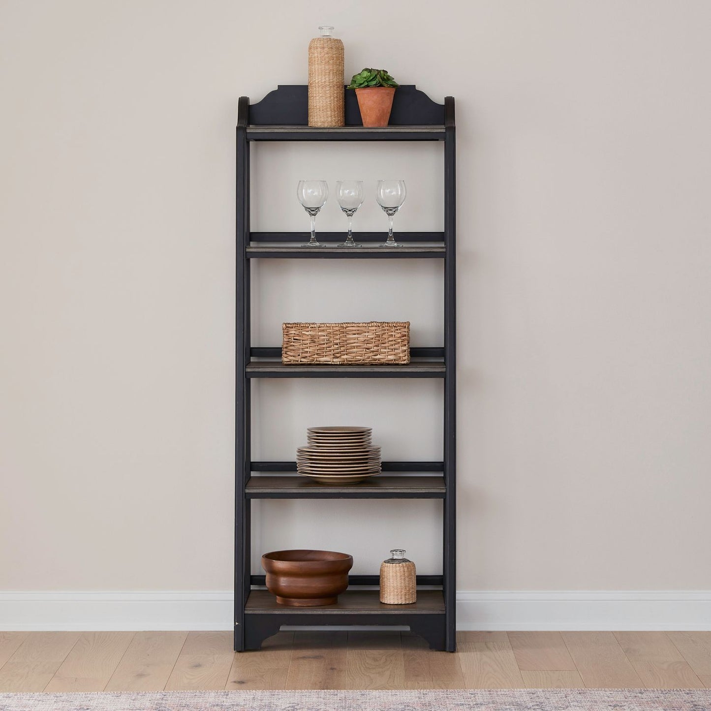 Magnolia Manor - Leaning Pier Bookcase