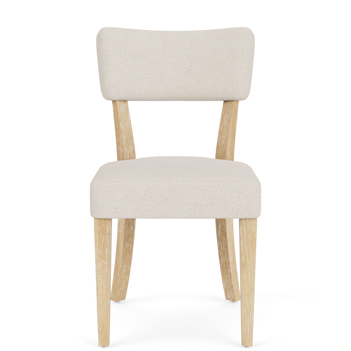 Glenndale - Curve Back Upholstered Side Chair (Set of 2) - Wheat
