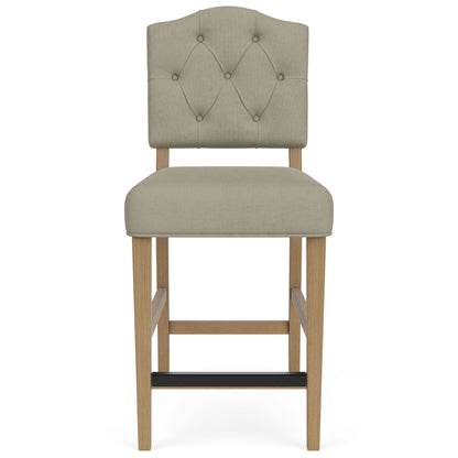 Mix-N-Match Chairs - Button Tufted Upholstered Stool