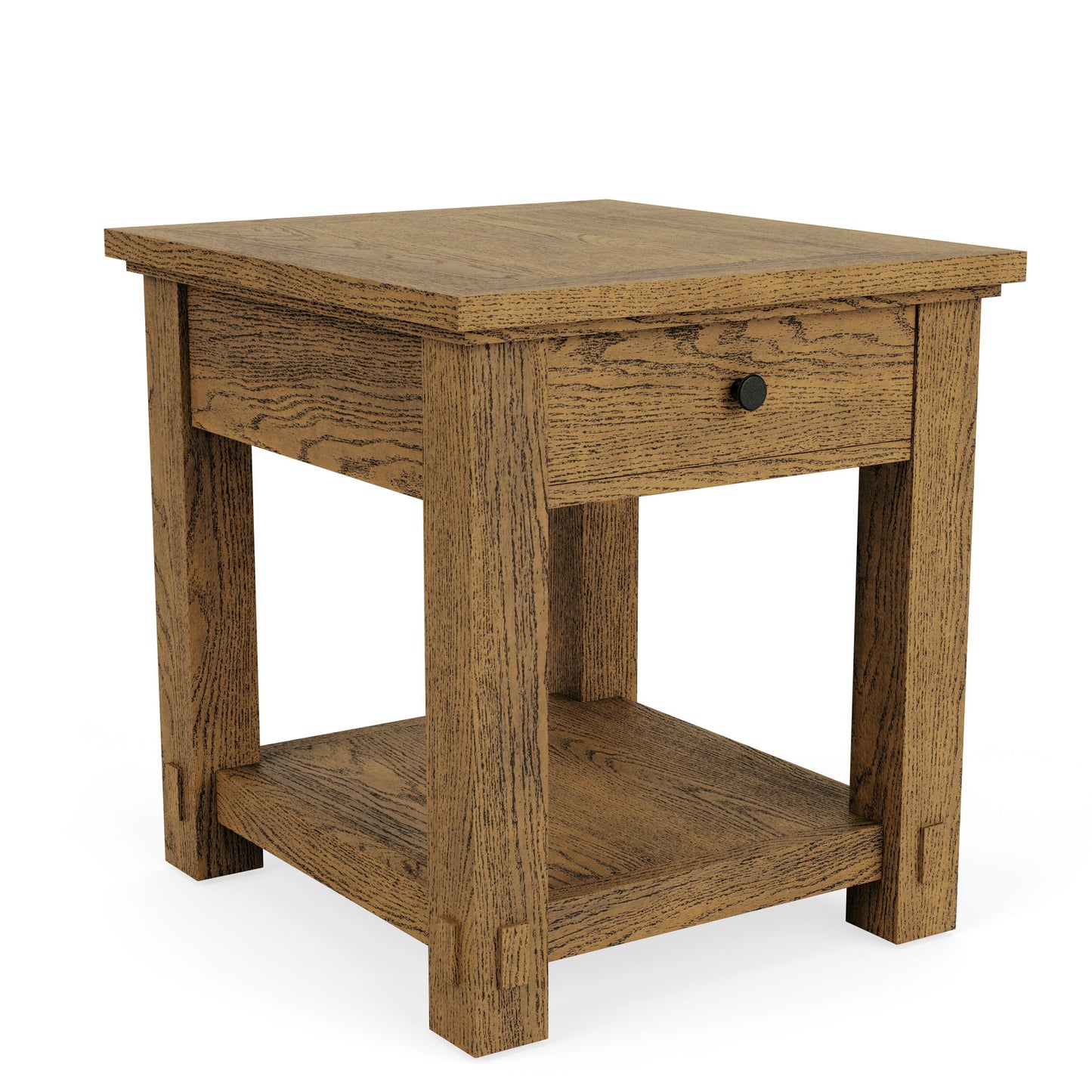 Windsor - End Table - Brandy