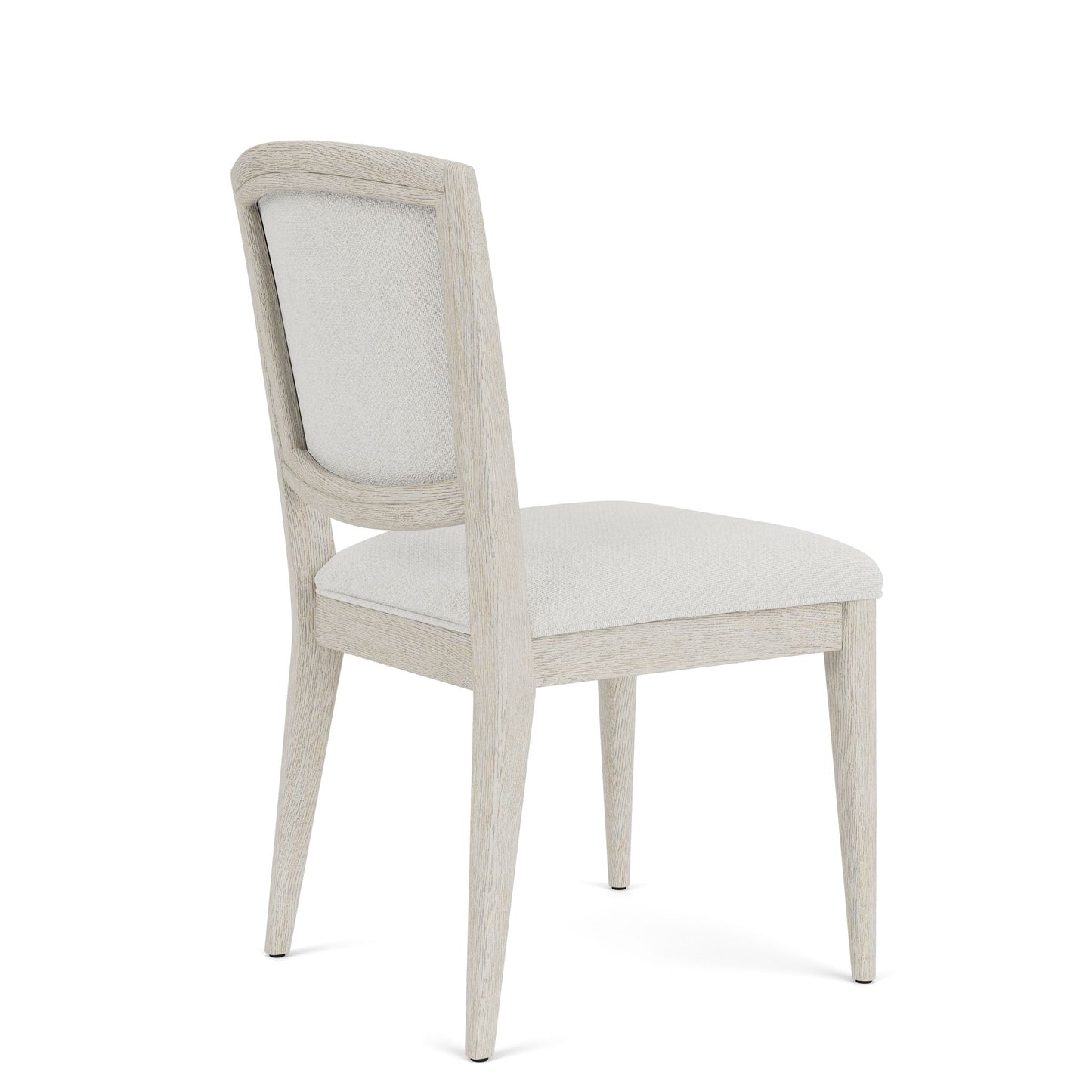 Carmella - Upholstered Back Side Chair (Set of 2) - Pebble Oak