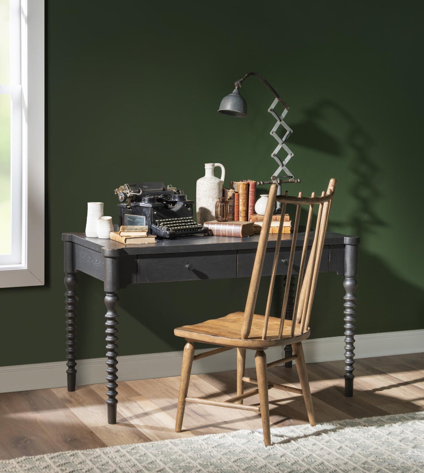 Vintage Market - Turned Bobbin Leg Writing Desk