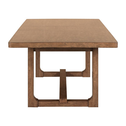 Harmony - Trestle Table - Brownstone