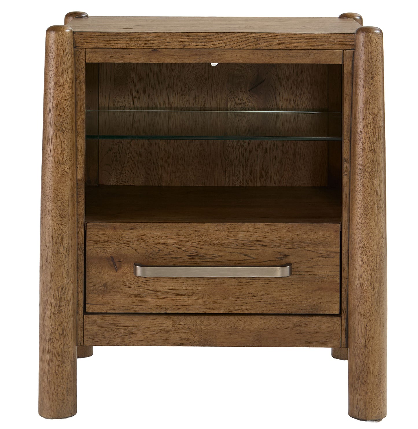 Henderson - One Drawer Nightstand - Toasted Pecan