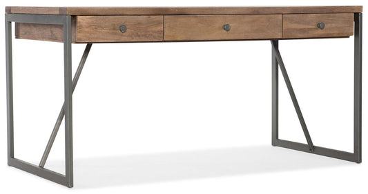 Home Office - Wood Writing Desk - Light Brown