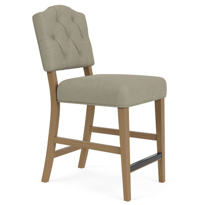 Mix-N-Match Chairs - Button Tufted Upholstered Stool