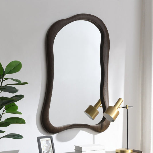 Lanza - Aceent Mirror - Dark Walnut