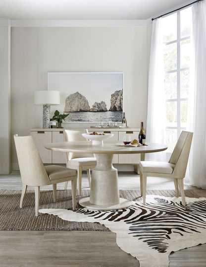 Cascade - Pedestal Dining Table - Light Brown