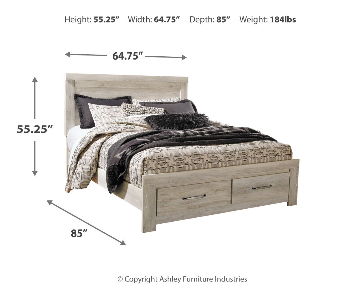 Bellaby - Platform Bed With Storage