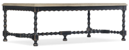 Ciao Bella - Cocktail Table - Light Brown / Black