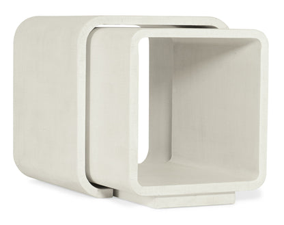 Serenity - Kai Bunching End Tables - White