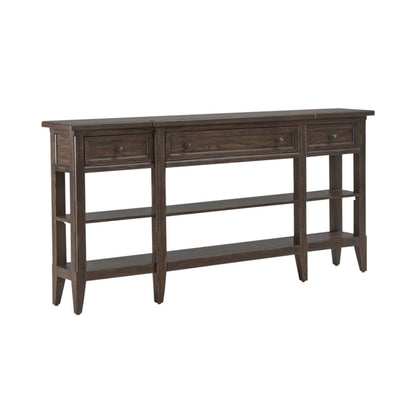 Paradise Valley - Hall Console Table - Saddle Brown