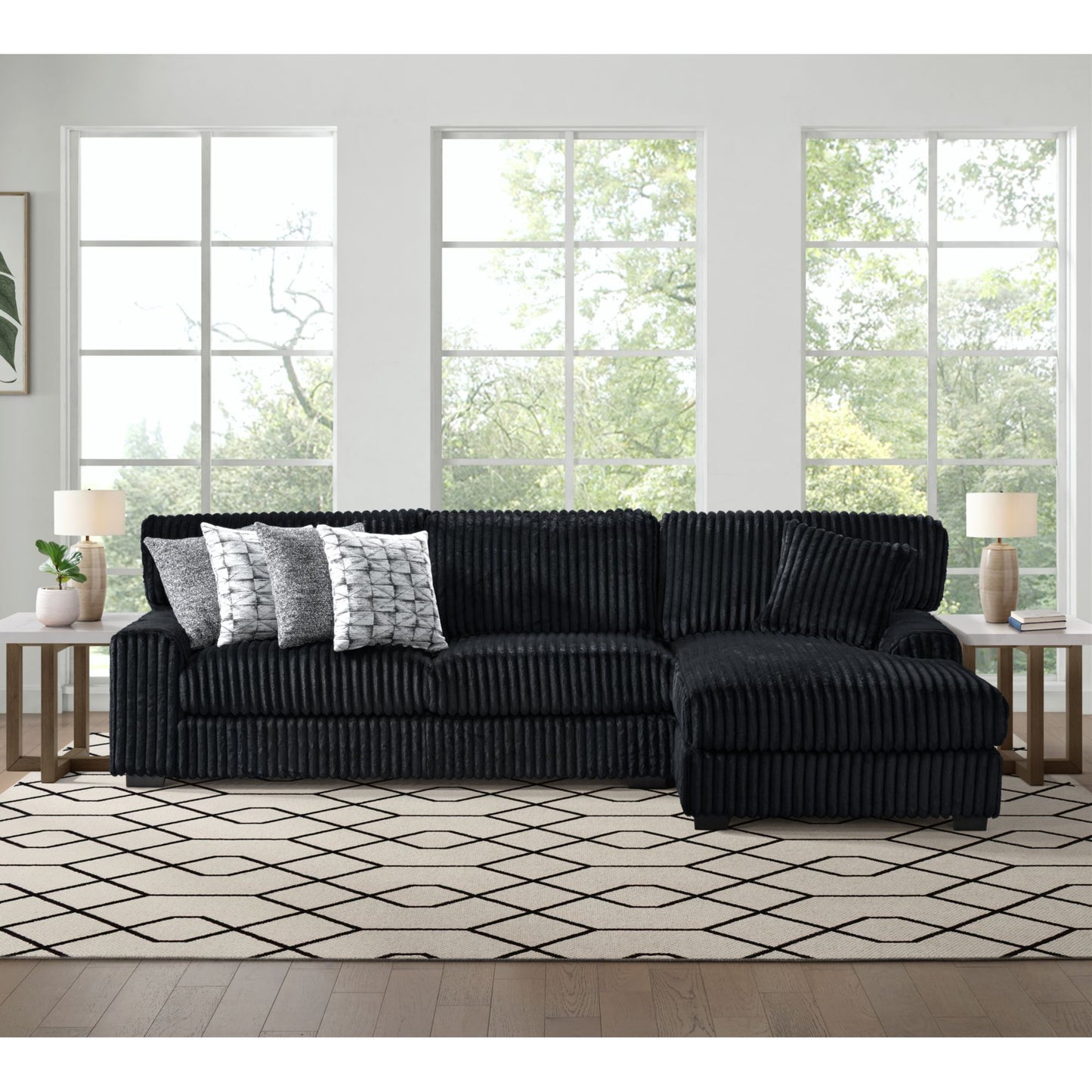 Nightfall - Sectional Set With 1 Pillow