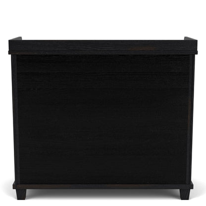 Calhoun - Bachelors Chest - Ebony Whiskey Oak