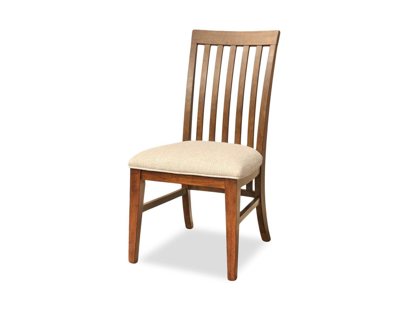 Langley - Slat Back Side Chair (Set of 2) - Tawny Brown