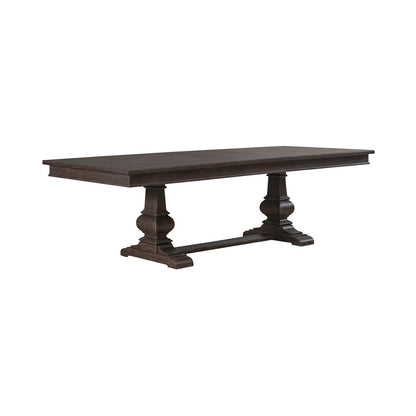 Paradise Valley - Trestle Table - Saddle Brown