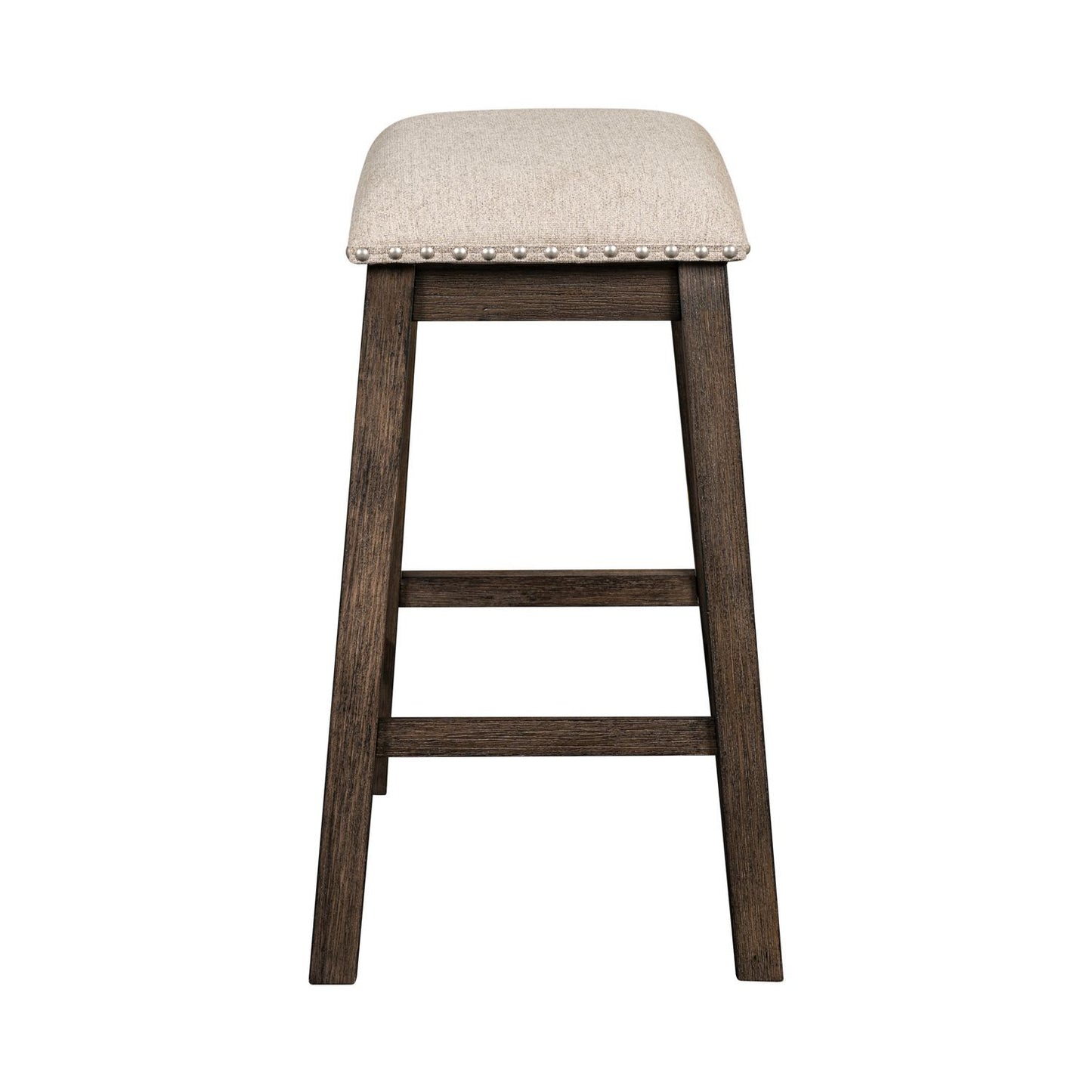 Harrison - Upholstered Console Stool - Espresso