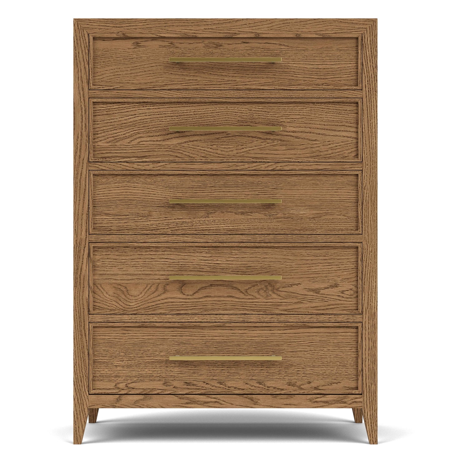 Halbrooke - 5 Drawer Chest - Light Brown