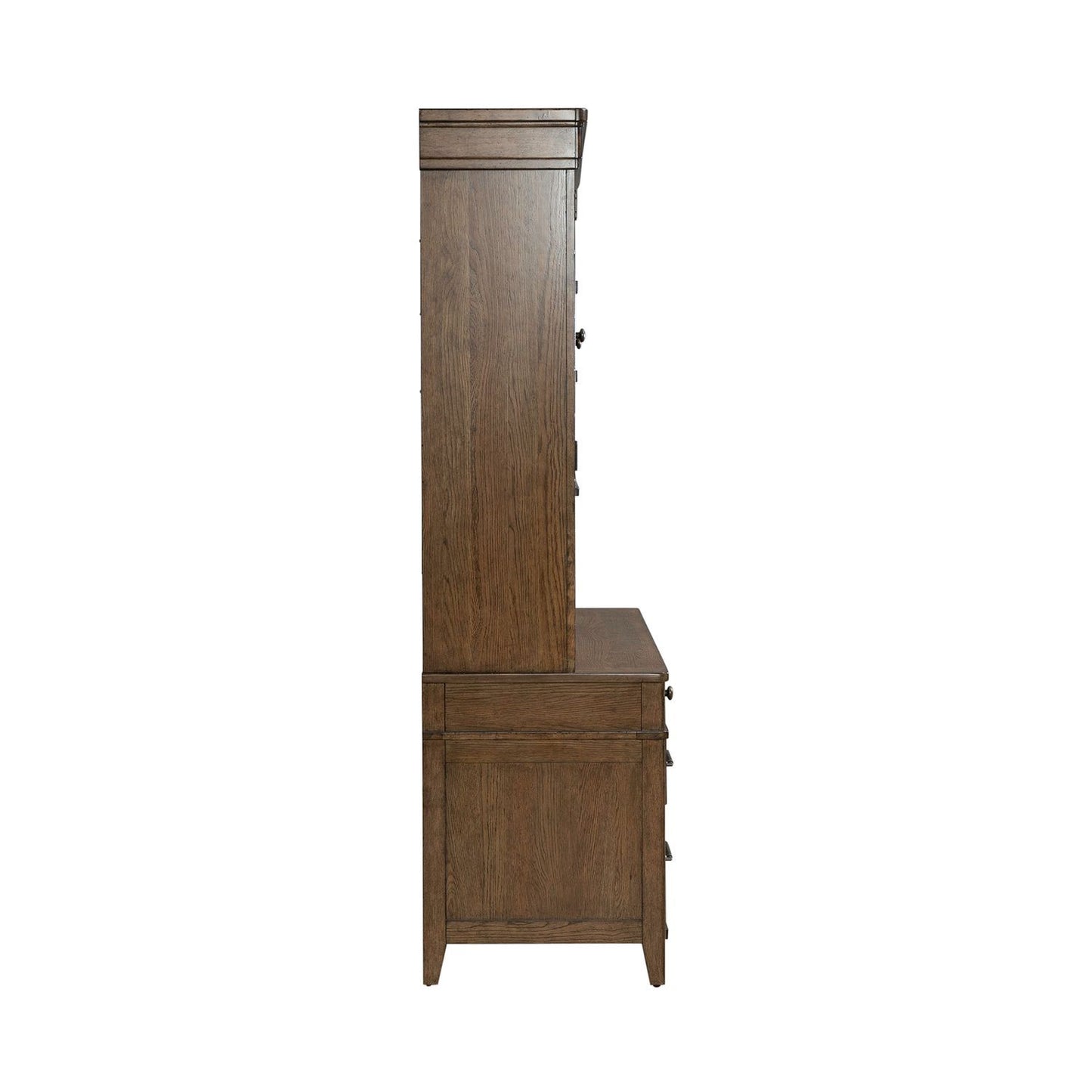 Carolina Park - Credenza & Hutch - Amber Brown