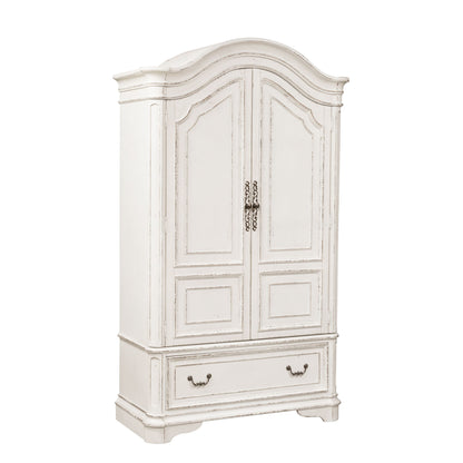 Magnolia Manor - Armoire - Antique White