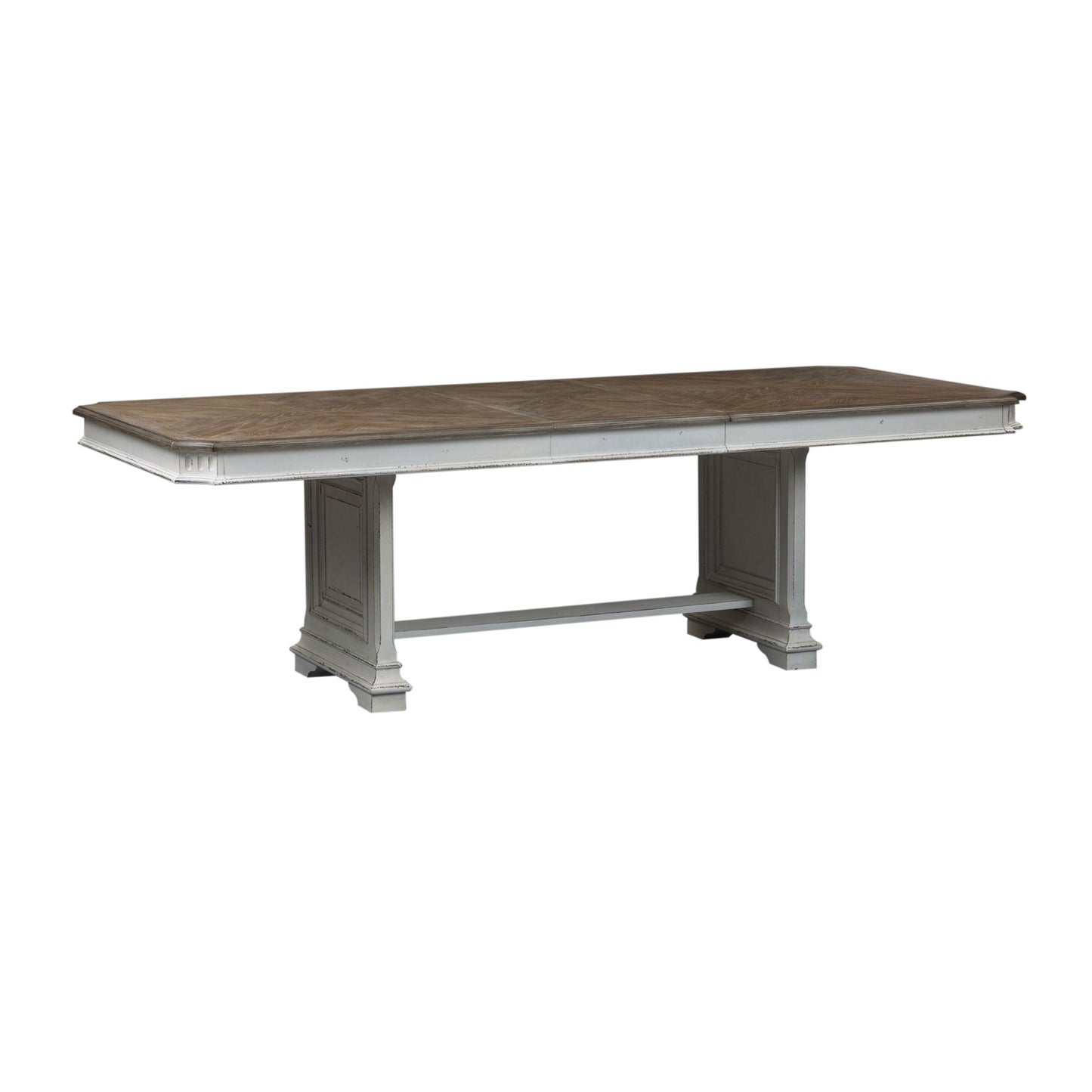 Abbey Park - Trestle Table - Antique White