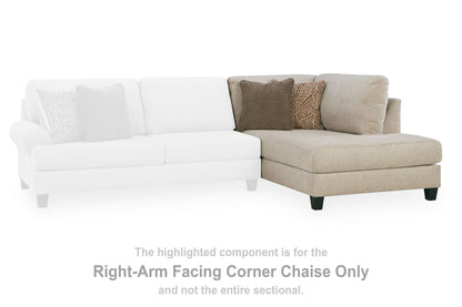 Steelwater Retreat - RAF Corner Chaise - Latte