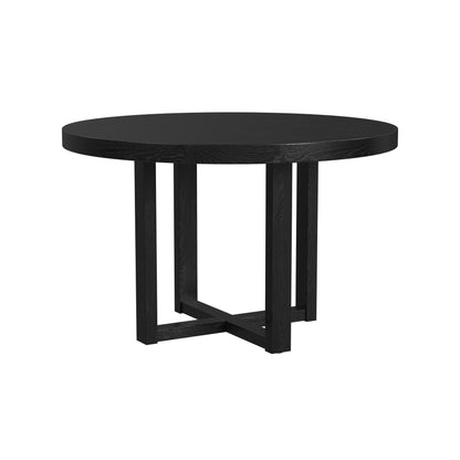 Bahama Breeze - 47.5" Round Dining Table - Black
