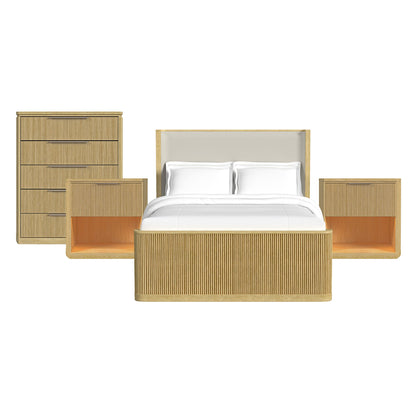 Sylvie - Bedroom Set With Upholstered Bed