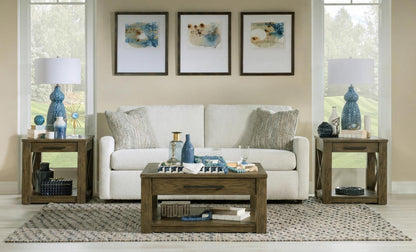 Ellison - End Table - Desert Oak