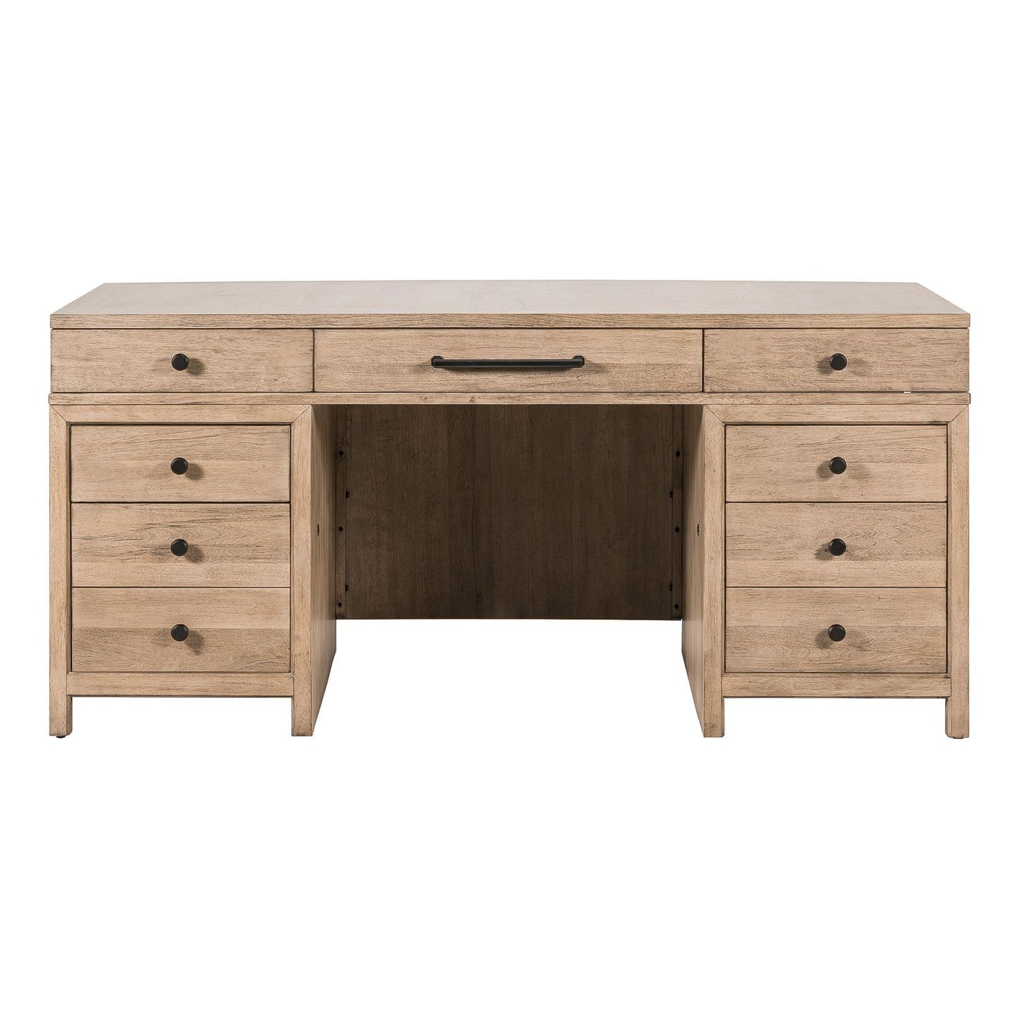 Proximity Place - Jr Executive Desk - Barley Buff