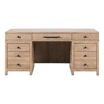 Proximity Place - Jr Executive Desk - Barley Buff