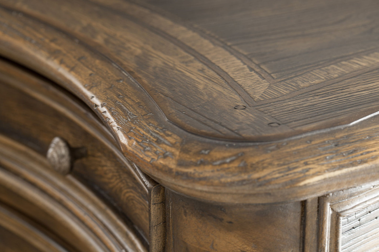 Hill Country - St. Hedwig Executive Desk - Dark Brown